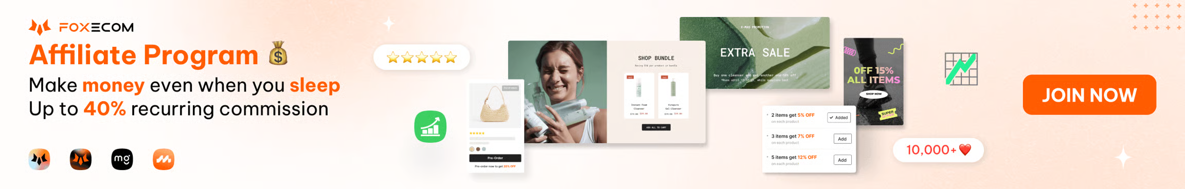 Explore FoxEcom Affiliate Program now ✨